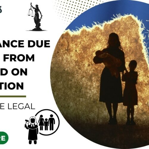 Allowance Due to Wife from Husband on Separation