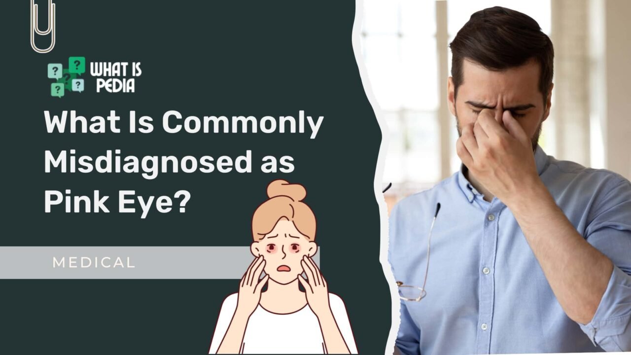 What Is Commonly Misdiagnosed as Pink Eye