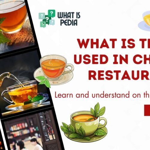 what is the tea used in Chinese restaurants